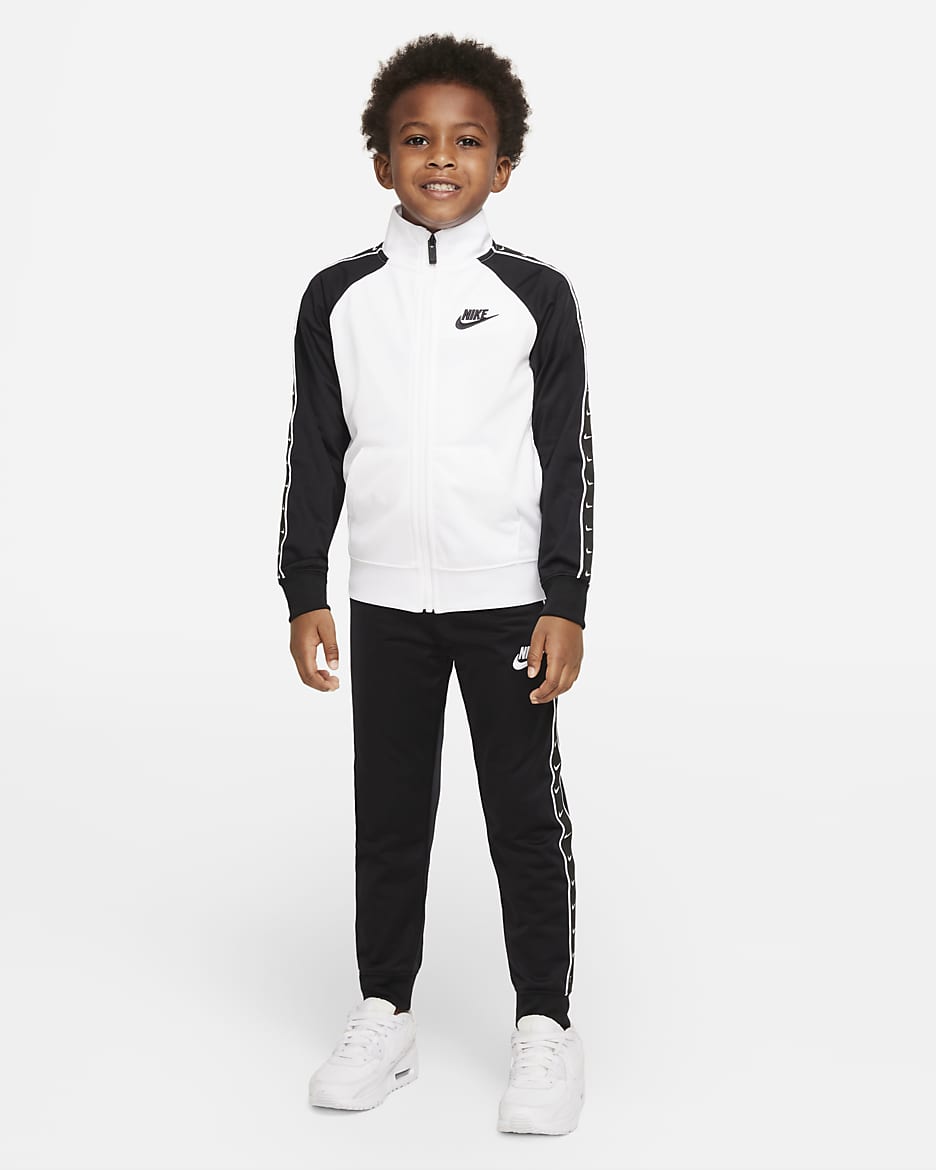 Grey nike tracksuit kids best sale